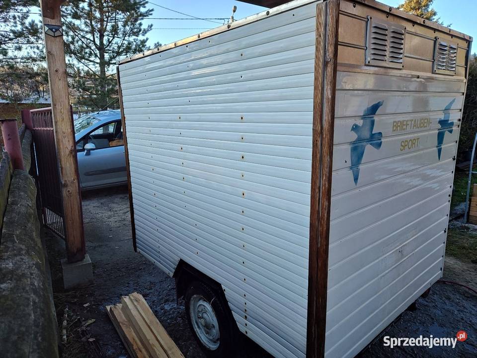 Przyczepka samochodowa do przewozu zwierząt Krzczonów sprzedam