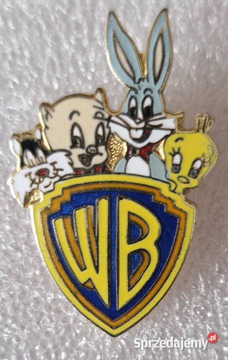 Looney Tunes Zwariowane melodie Warner Bros pin Warszawa