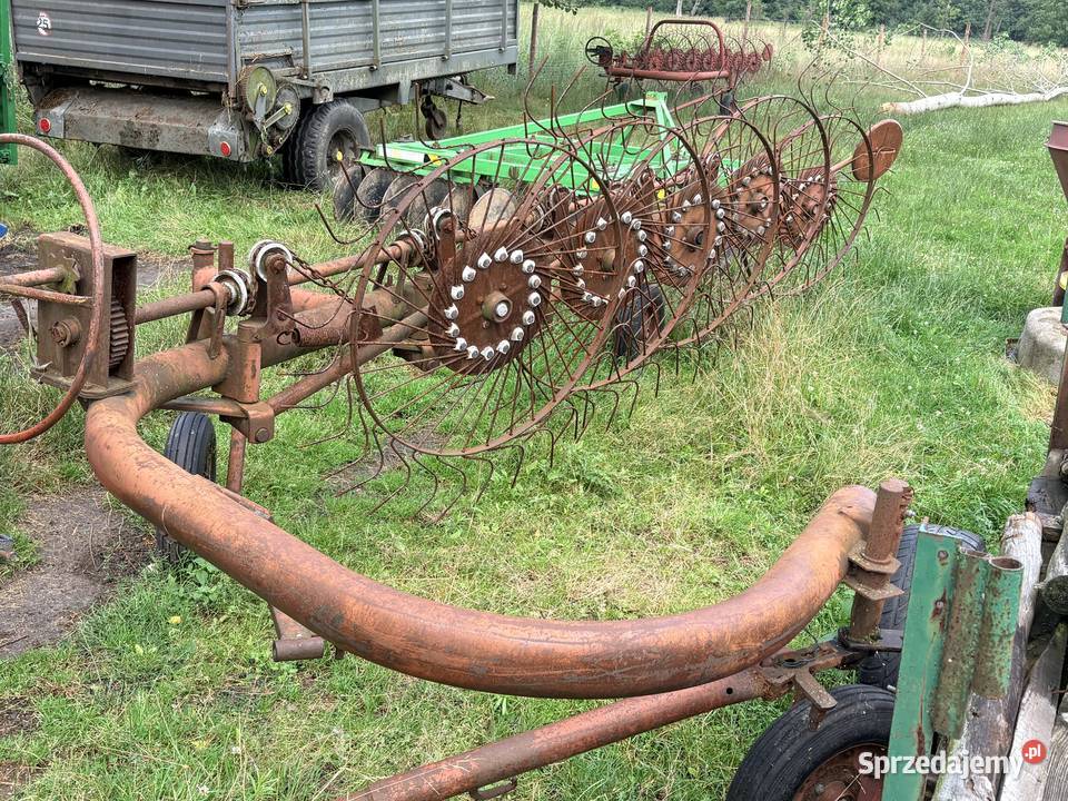 Przetrząsarko zgrabiarka 5 gwiazdowa