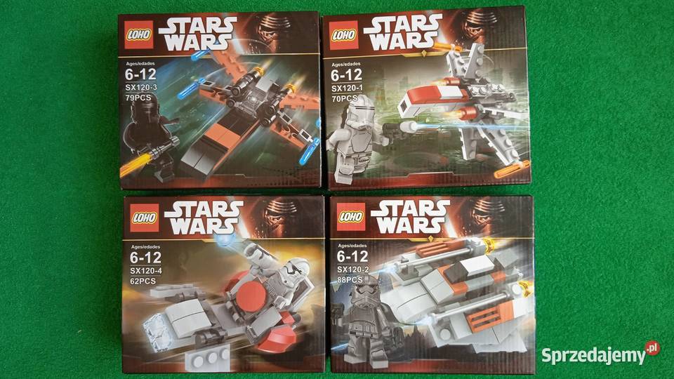 Klocki Loho Star Wars 62 elementy Nowe 6 lat+ Warszawa