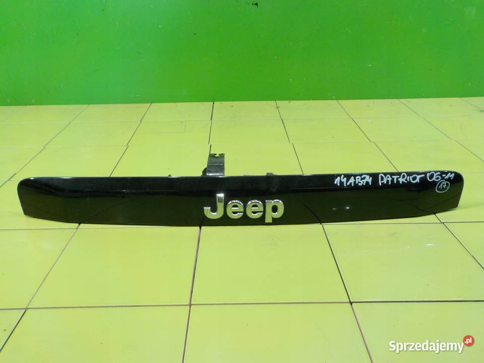 JEEP PATRIOT 24 B AUT 10r SUV 5D blenda klapy Klapy bagażnika Suków