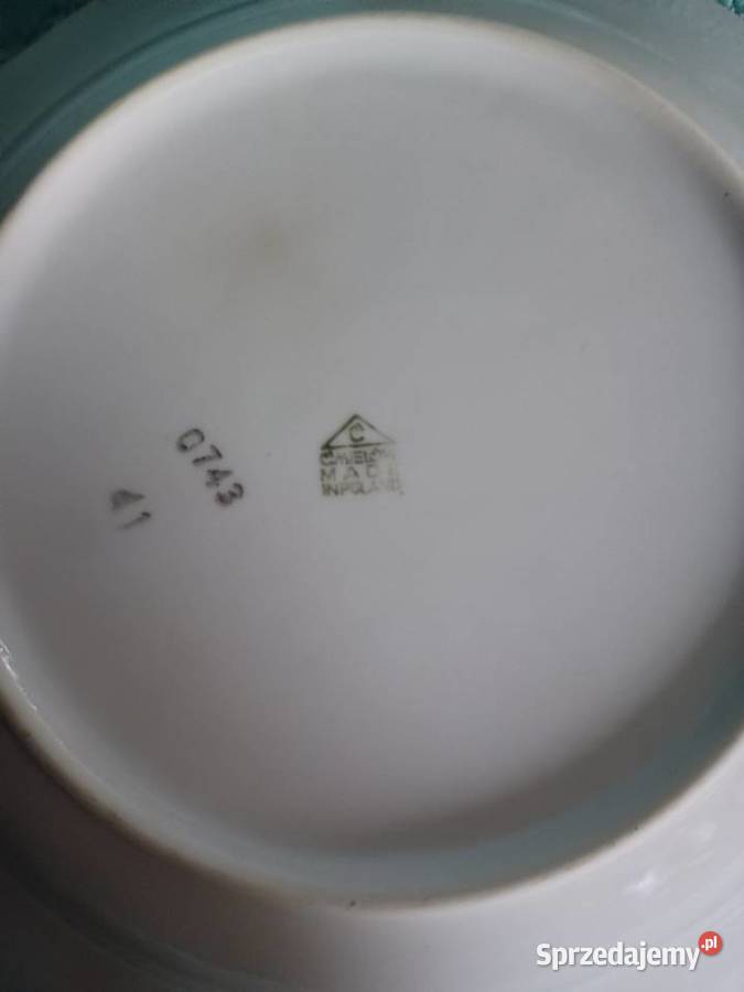 Talerze Ćmielów Feston głębokie nieużywane Porcelana i szkło Łódź