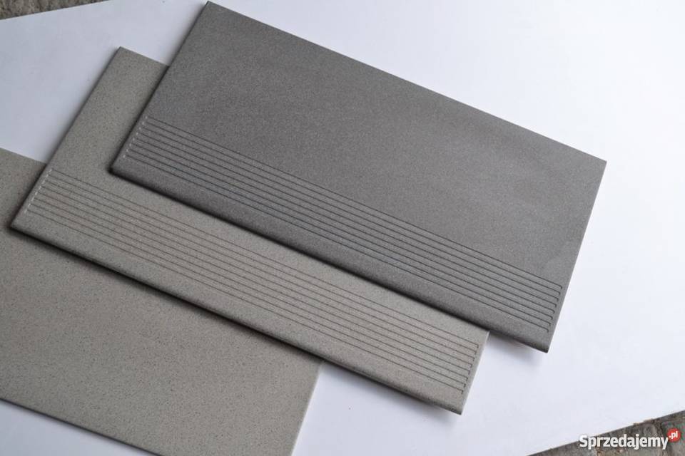 Gres 30x60 schody stopnica szara Outlet małopolskie Zakopane