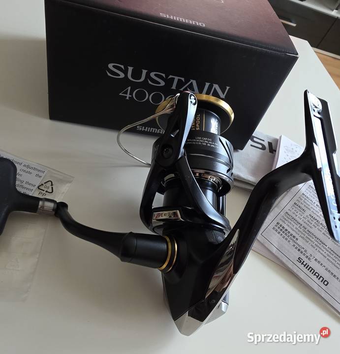 Kołowrotek Shimano Sustain FJ C4000 XG doskonały lubelskie sprzedam