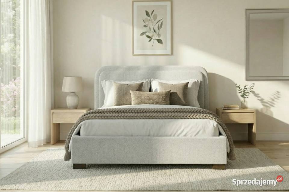 MARCUS łóżko 180x200 piękny zagłówek pojemnik sprzedam