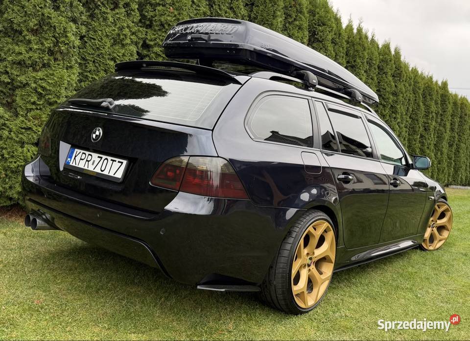 JEDYNA TAKA BMW E61 535D 400 MPakiet gniazdo AUX Kraków sprzedam