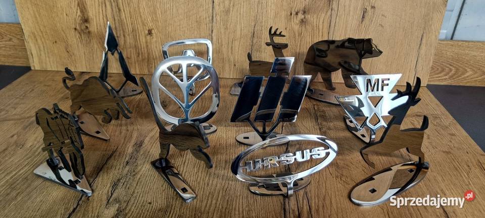 Emblematy nierdzewne Ursus C360 C330 Turbo lubuskie Babimost