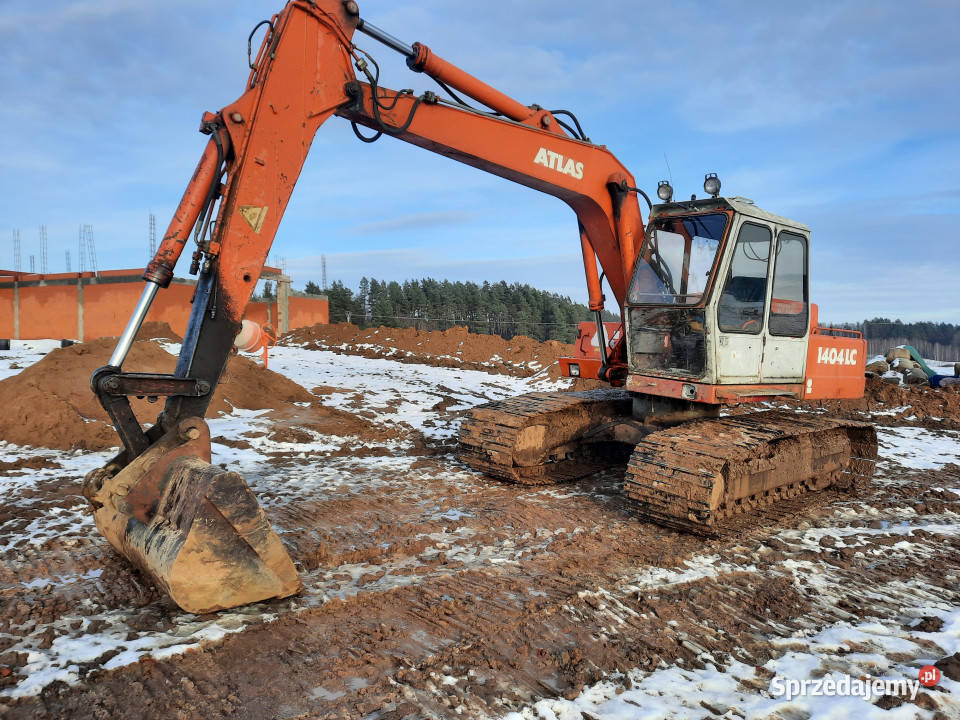 Koparka gąsienicowa ATLAS 1404 Kudypy
