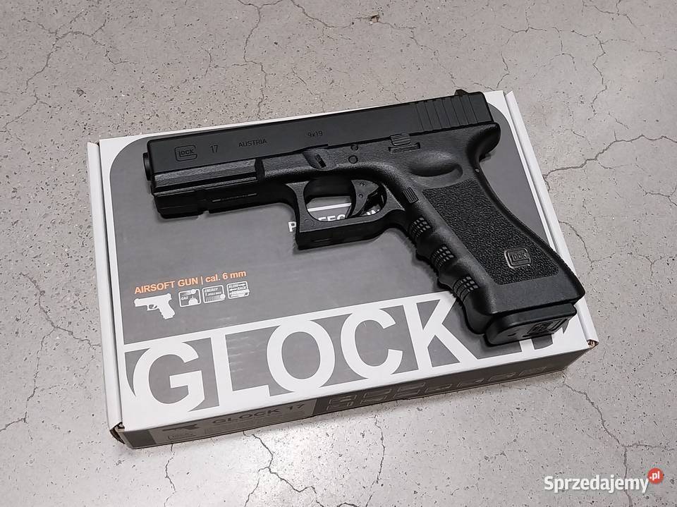 Replika pistolet ASG Glock 17 6 mm czarna gas Czeladź