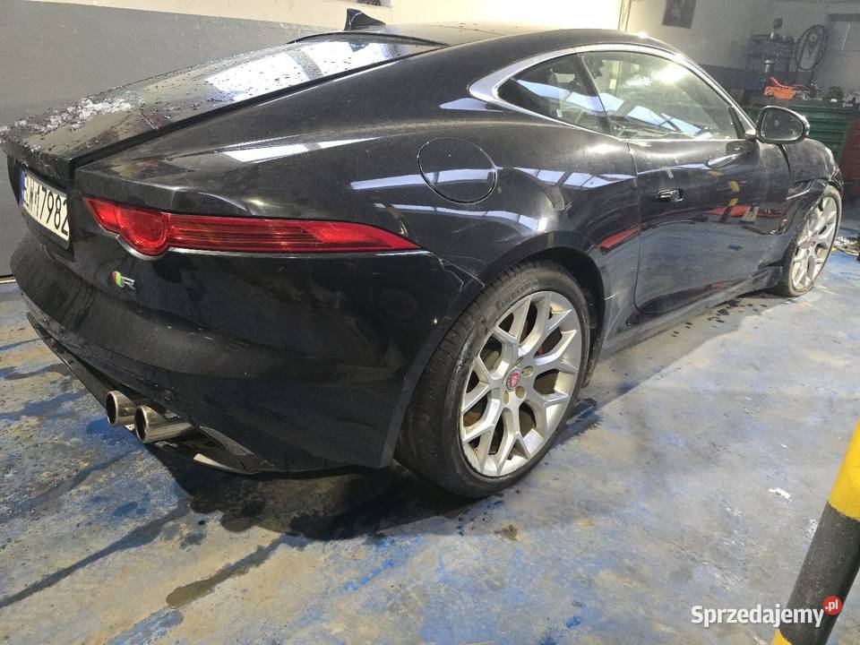 Jaguar Ftype uszkodzony benzyna F-Type Bedoń Przykościelny