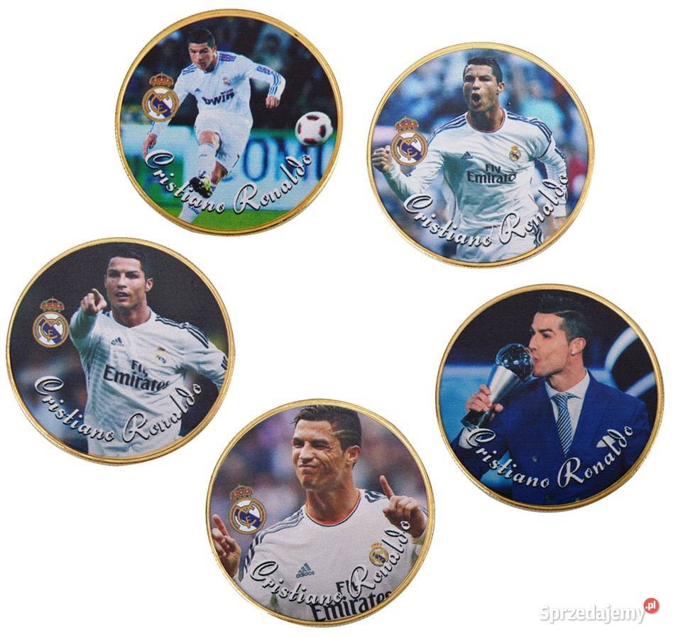 5 x LEO MESSI RONALDO Buffon Silva Barcelona Sosnowiec