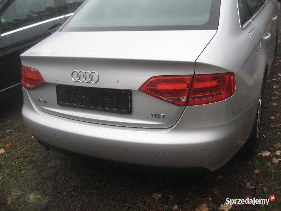 audi a4 b8 0812r sedan klapa lampy zderzak 4xpdc