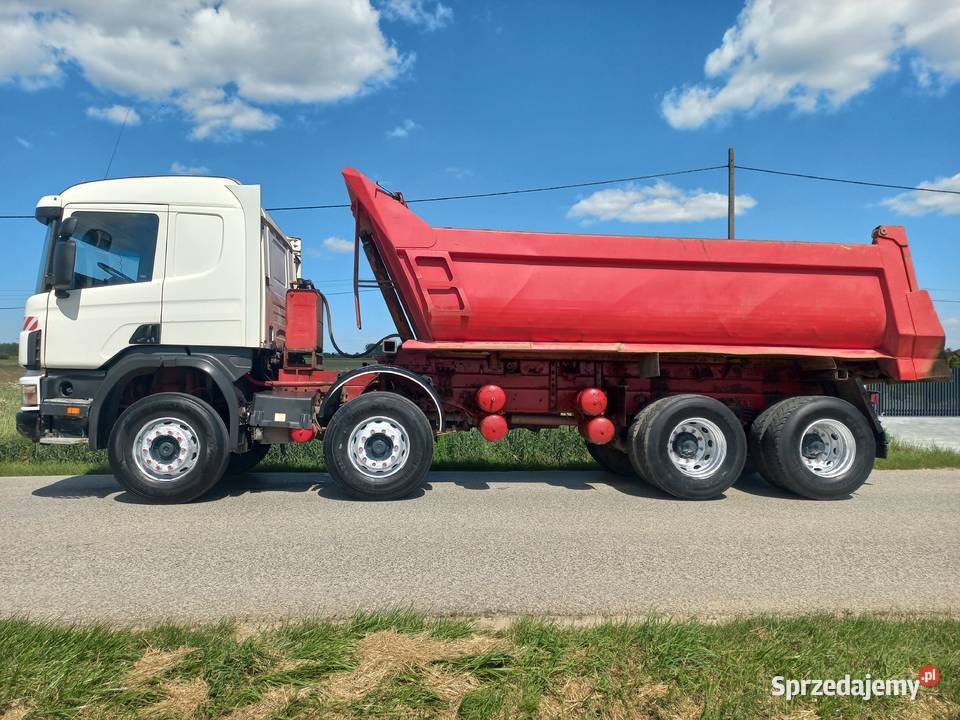 Scania 124 400 8X4 Wywrotka 4ośka Fajny Stan Rok produkcji 1998 Mielec