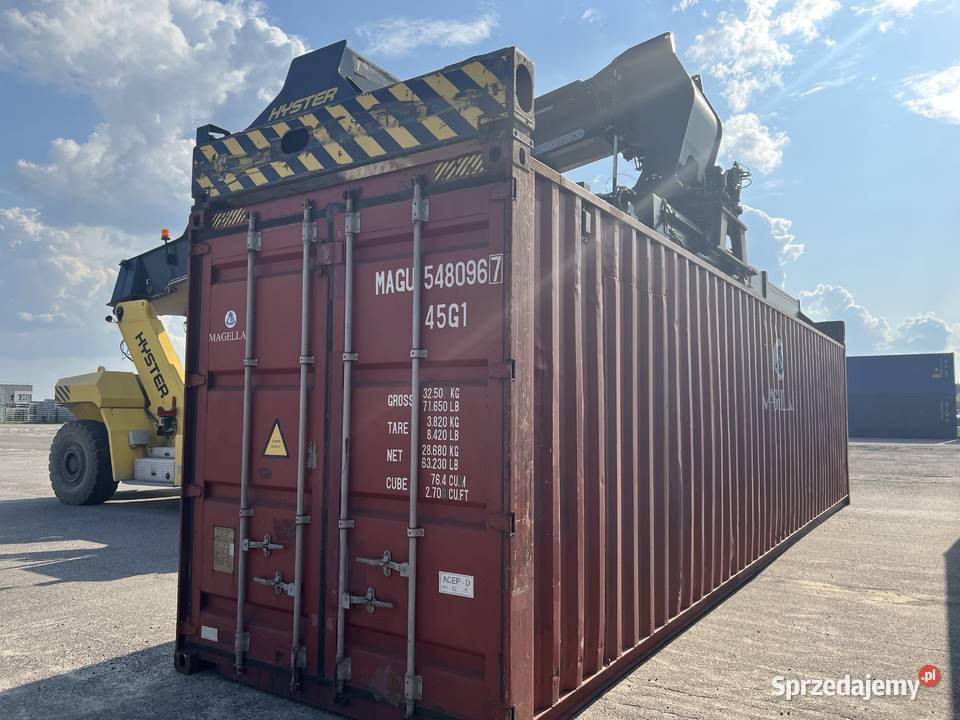 Kontener morski magazynowy 40 DVHC 12 metrowy