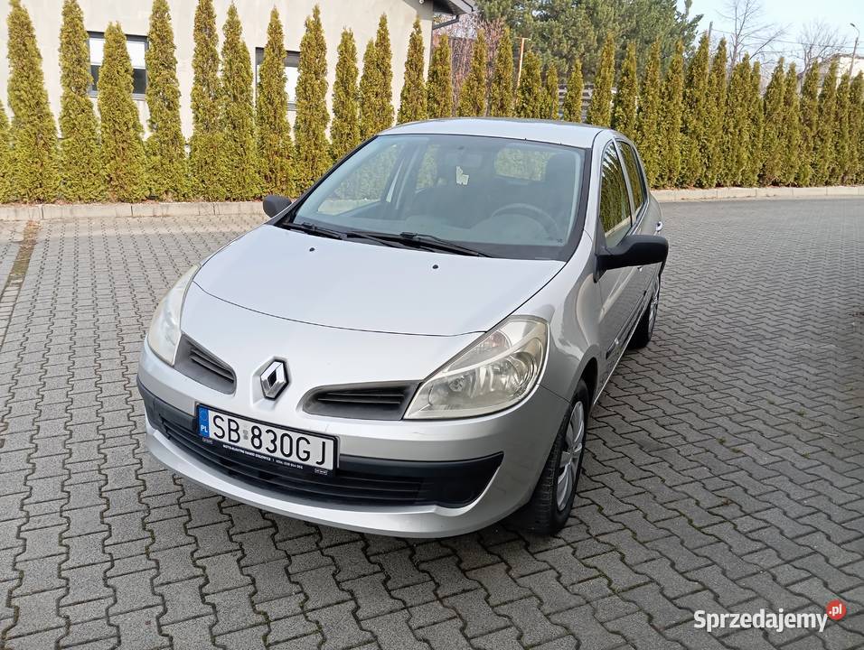 Renault Clio 12 2008 195 przebiegu śląskie Bielsko-Biała