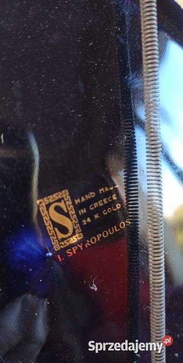 Patera Triumf Achillesa Hand Made in Greece 24 K Gdańsk