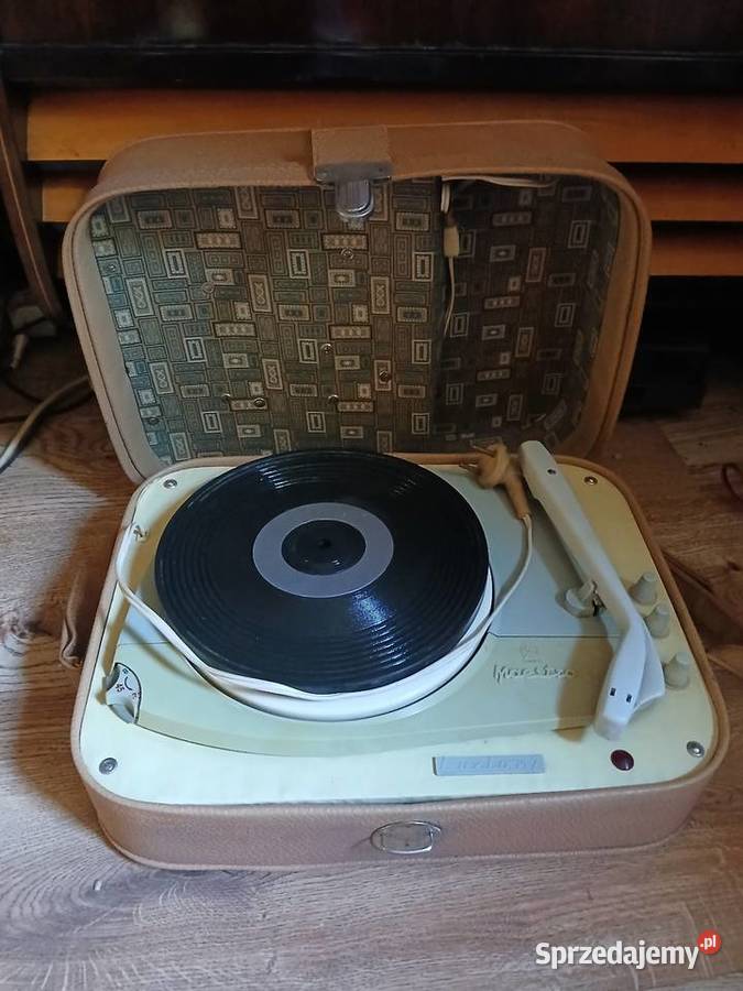 Gramofon walizkowy Unitra Fonica Kraków sprzedam