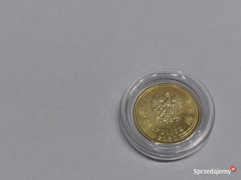 Moneta obiegowa 2 gr 2023 NBP Koronowo