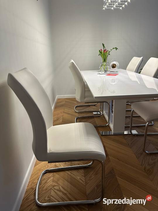 6 krzeseł z ekoskóry mazowieckie Warszawa