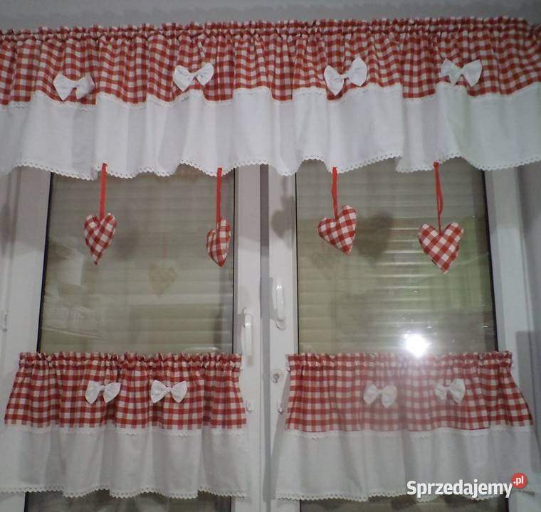 firanki komplety na okno zazdrostki SZYJEMY NA Włocławek