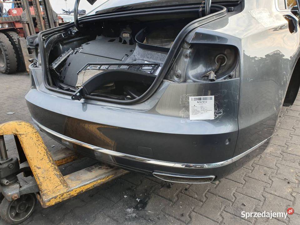 ZDERZAK TYŁ AUDI A8 L D4 LIFT HAND FREE Lipno sprzedam
