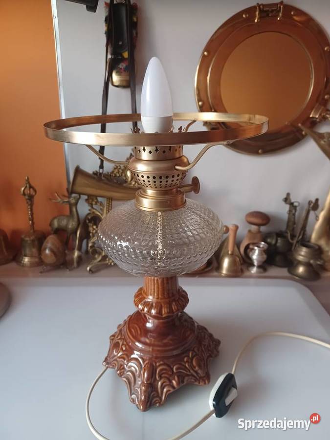 Lampa stołowa PRL Poznań