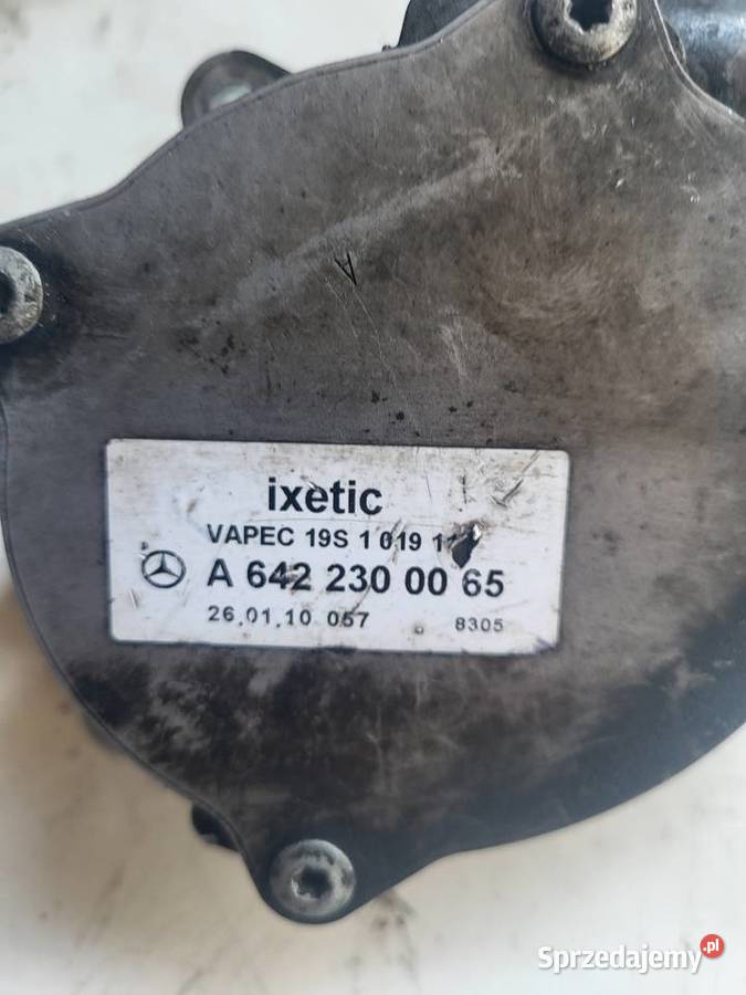 Ponoa Vacum Mercedes A6422300065 Pozostałe podkarpackie Mielec
