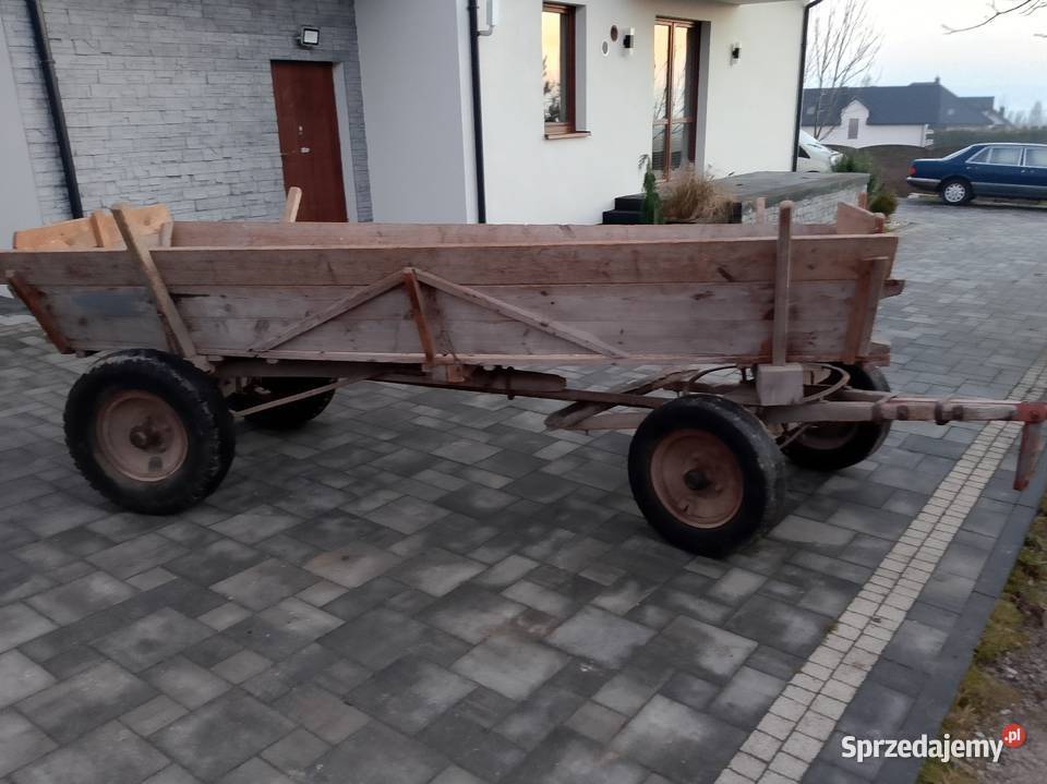 Wóz fura przyczepa Przyczepy rolnicze Bieliny