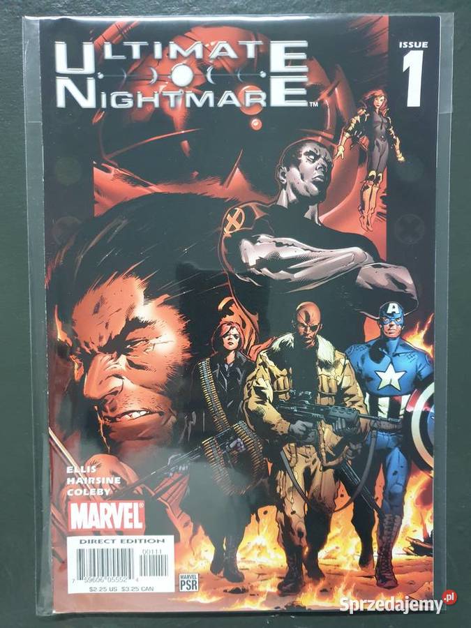 Ultimate Nightmare zestaw 3 komiksów Marvel USA Gdynia