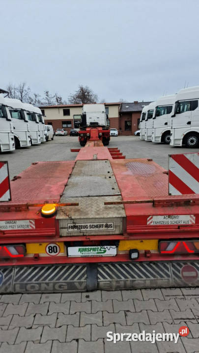niskopodwoziowa Broshuis 2ABD Tiefbett Głogówek