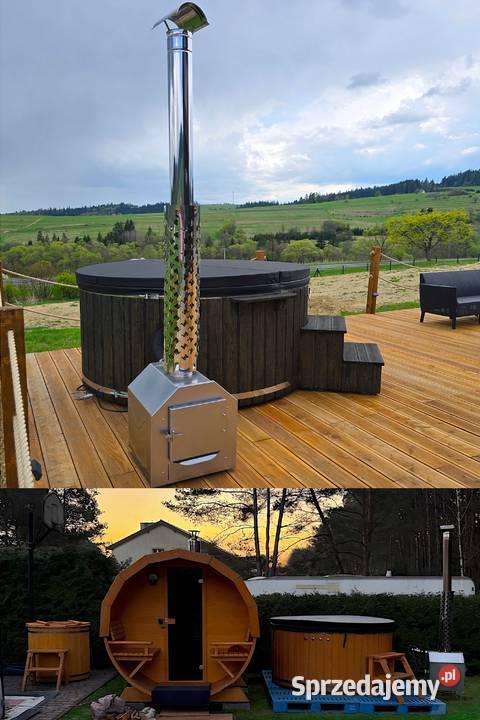 BALIA Ogrodowa Jacuzzi PIEC ZEWNĘTRZNY