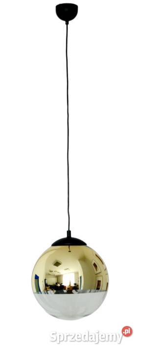 Złota szklana kula lampa wisząca GYNGE 30 kujawsko-pomorskie Nowe sprzedam