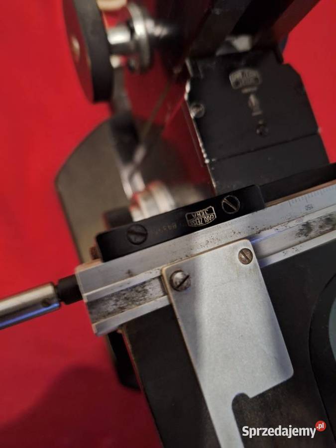 Mikroskop carl zeiss Czarny Piła sprzedam