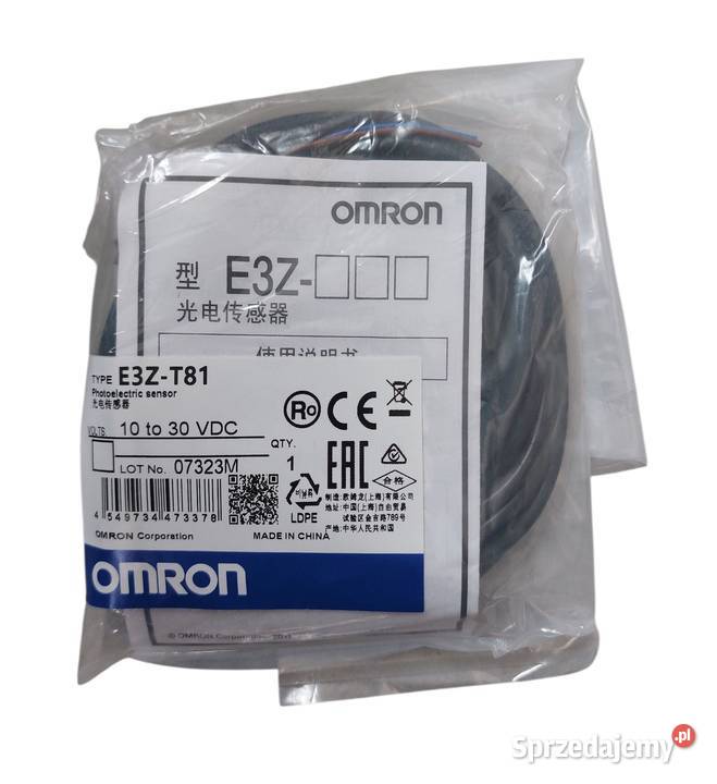 OMRON E3ZT81 2m PNP czujniki fotoelektryczne Gorzów Wielkopolski