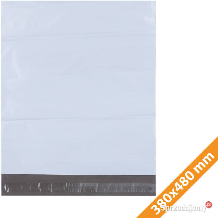 Foliopaki Białe 380 x 480 mm 100 LDPE małopolskie Ludźmierz