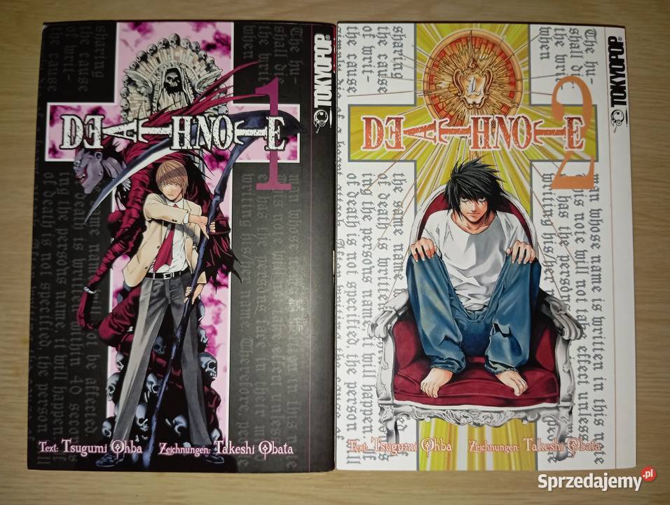 Death Note manga tom 15 jniemiecki
