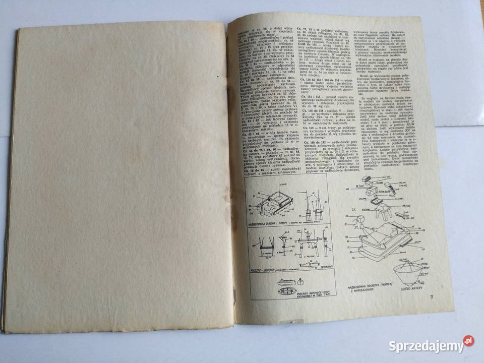 Mały Modelarz 11121979 Statek Jurij Gagarin śląskie Dąbrowa Górnicza