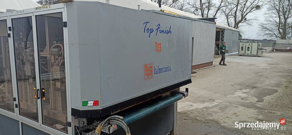szczotkarka Topfinisch Italmeccanica Produkcja lubuskie Kłodawa