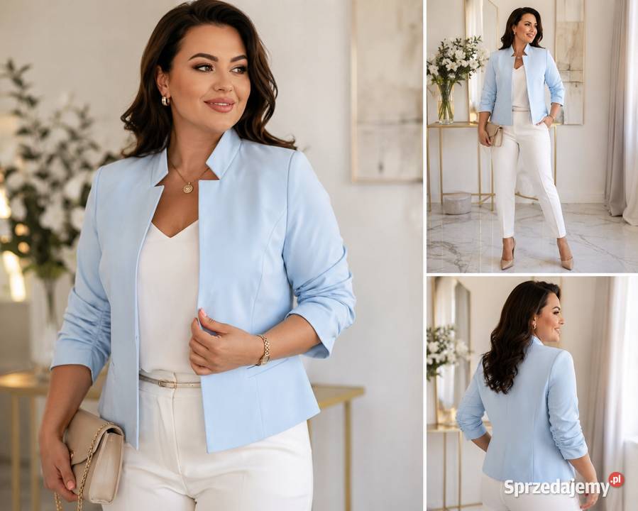 Żakiet damski elegancki 40 biust kolorowy łódzkie Pątnów sprzedam