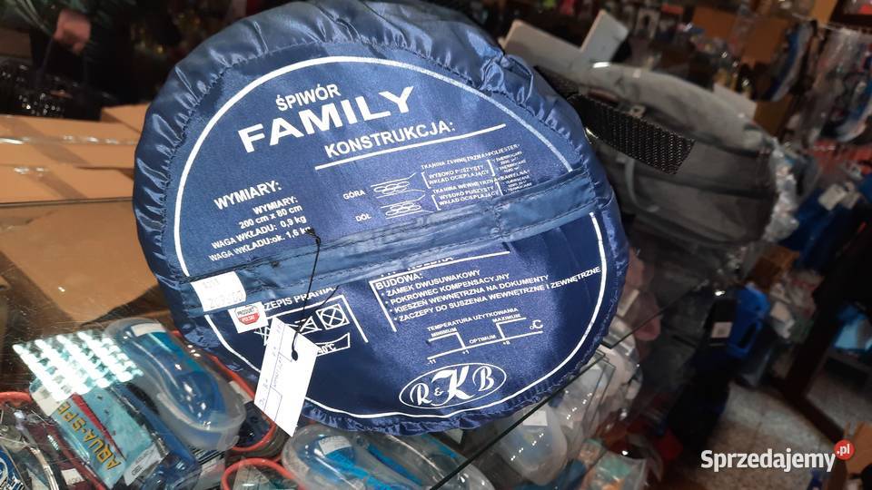 Śpiwór FAMILY kołdra Produkt Polski Materace i śpiwory Sport i Wypoczynek podkarpackie Dębica