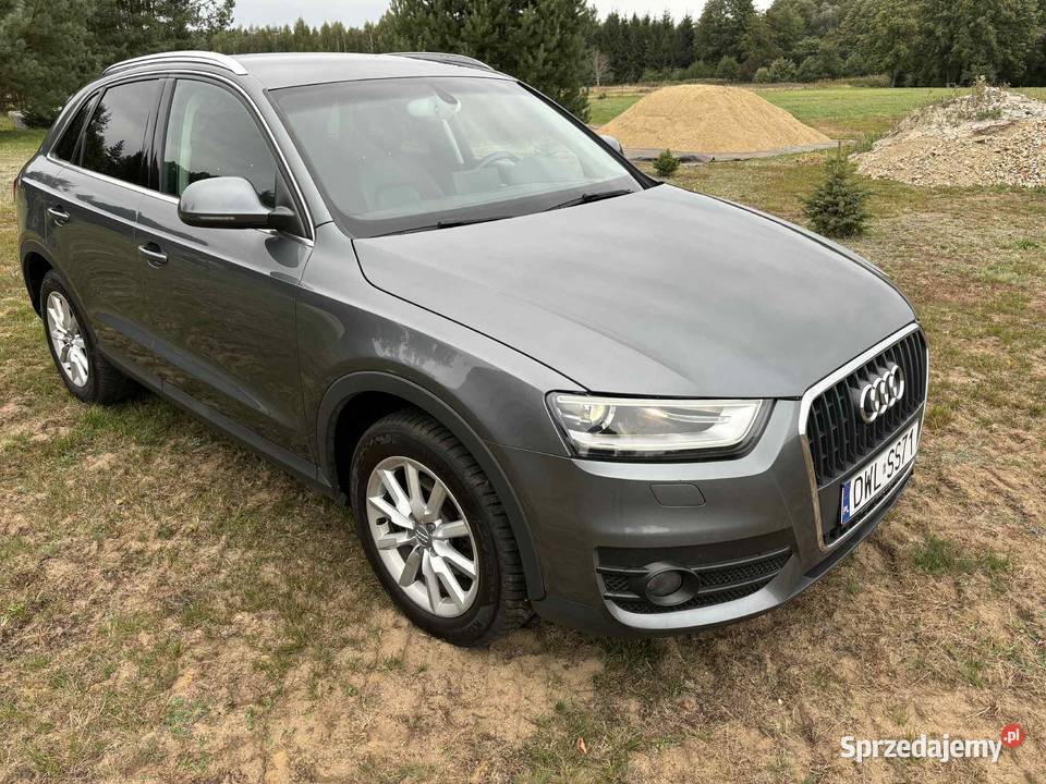 Audi Q3 20 tdi 2013r lakier metallic Wińsko