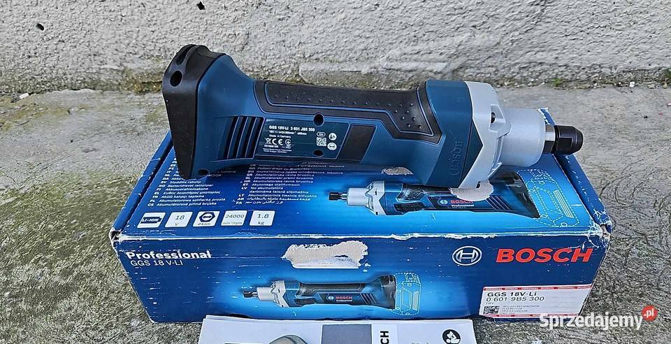 BOSCH GGS 18VLI szlifierka prosta IDEAŁ Gorzów Wielkopolski sprzedam