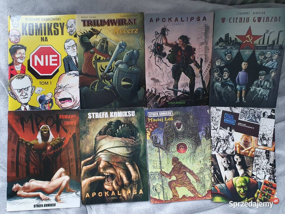 Zestaw 24 komiksów polskie wydania Gdynia sprzedam