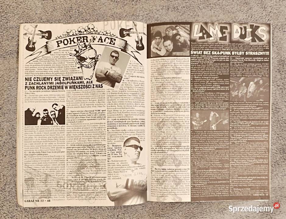 Garaż 22 2005 Fanzine punk oi hc reggae ska Rybnik