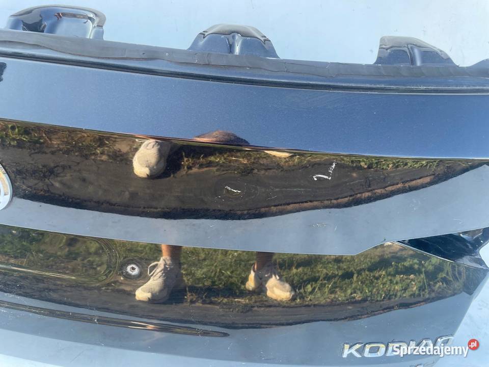 SKODA KODIAQ KLAPA TYŁ TYLNA POKRYWA BAGAŻNIKA Części samochodowe