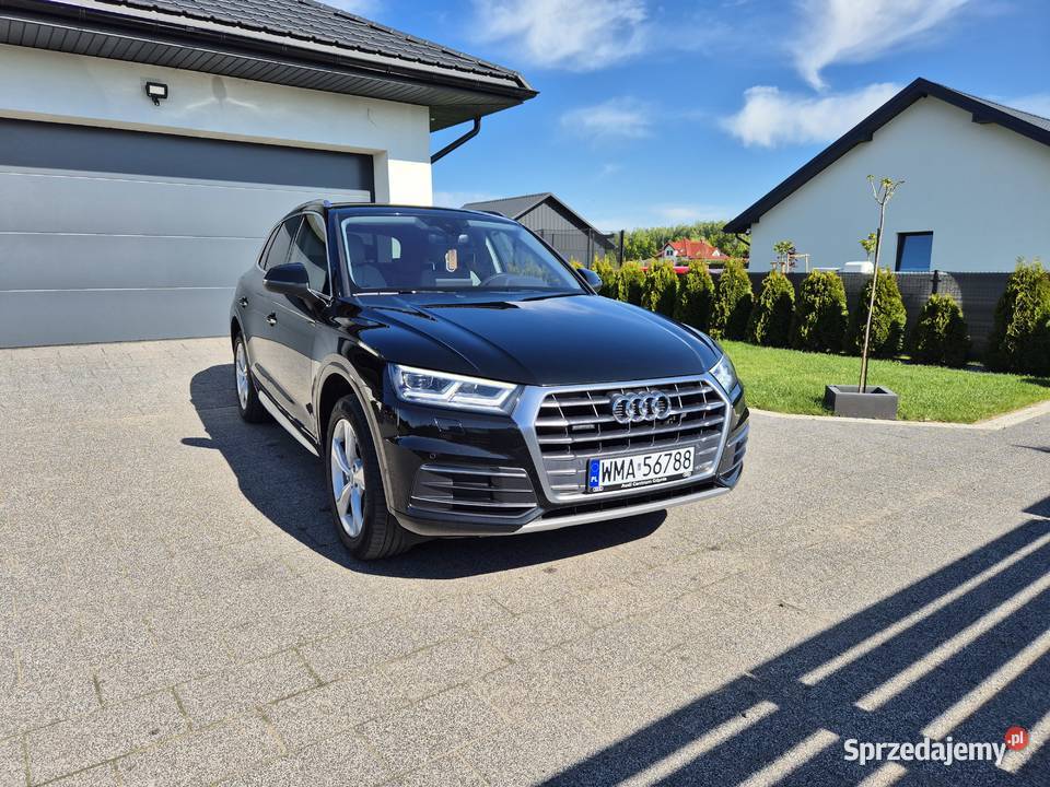 Audi Q5 quattro Salon Polska mały przebieg Samochody osobowe Maków Mazowiecki sprzedam