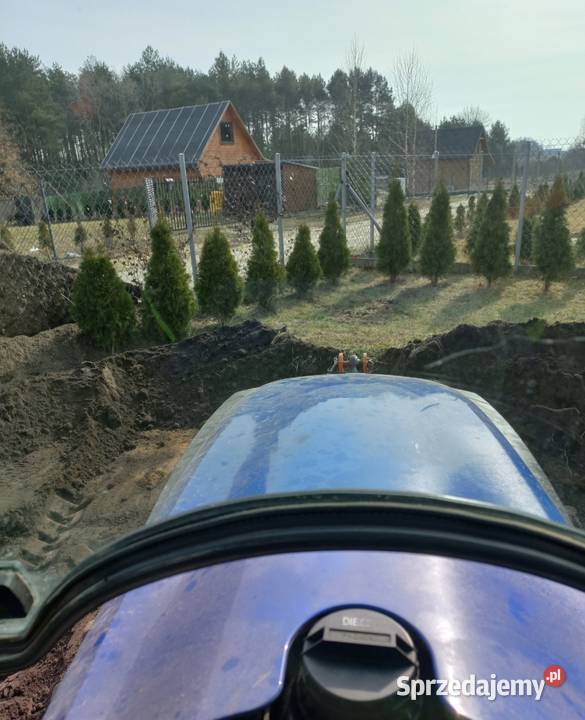 RÓWNANIE TERENU GLEBOGRYZARKA KRATA RYKI