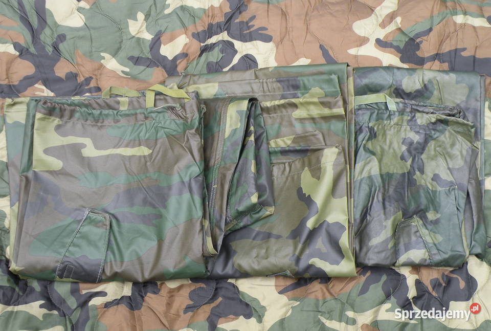 Spodnie przeciwdeszczowe ORC woodland Large Wrocław