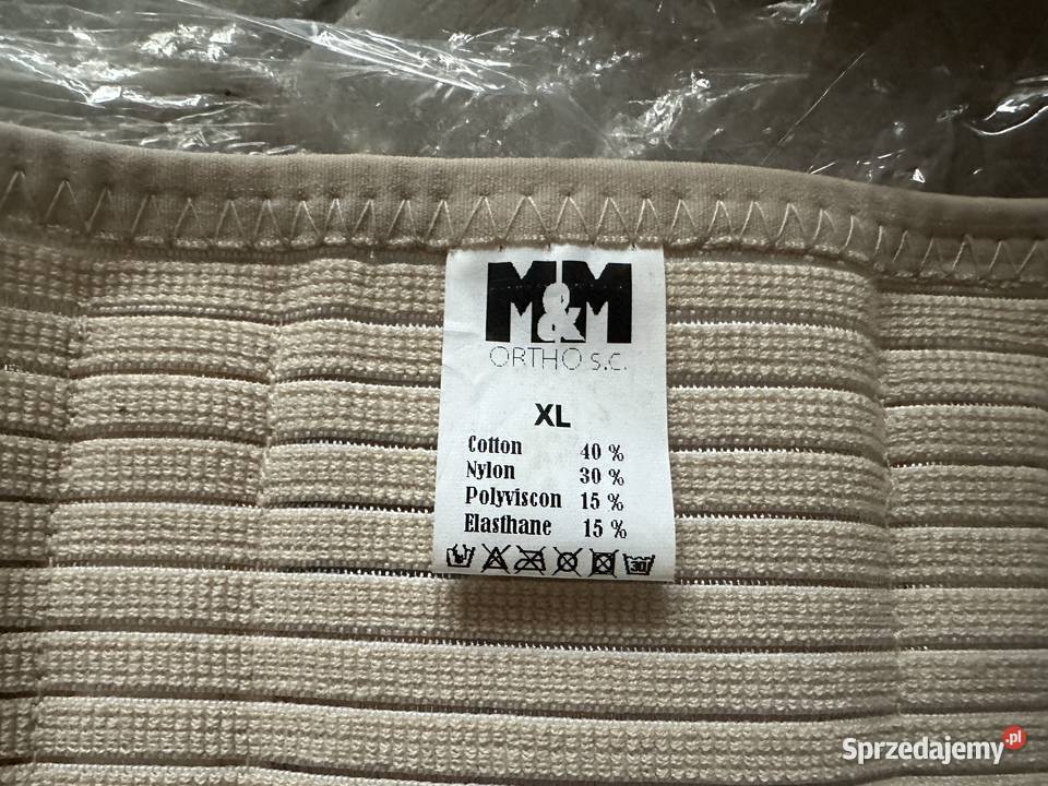 Orteza na kręgosłup pas lędźwiowy ORTHO XL Zdrowie i Uroda