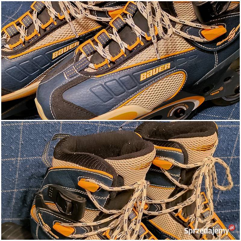 BAUER damskie rolki rozmiar 39 wkładki 245 ABEC Piotrków Trybunalski